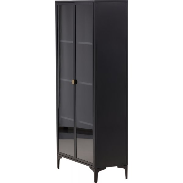 Alexanderin vitriinikaappi - musta