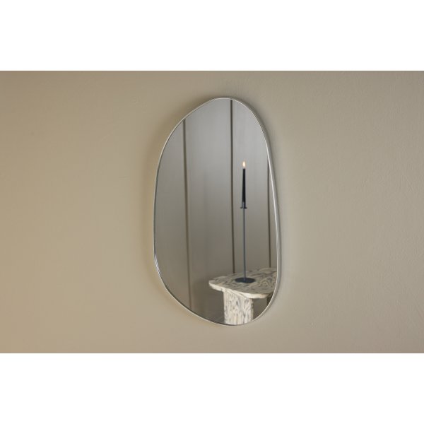 Askersund peili 65 x 40 cm - hopea Askersund peili 65 x 40 cm - hopea