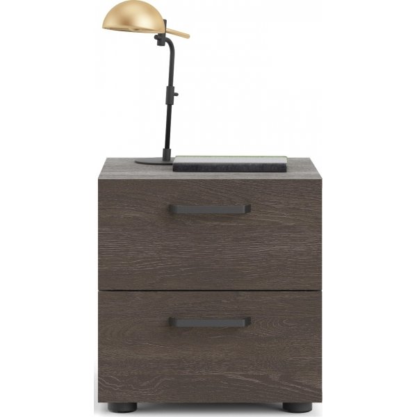 Dallasin yöpöytä - tummanruskea Dallasin yöpöytä - tummanruskea