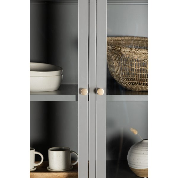 Torsnäsin lasikaappi - Vaaleanharmaa Torsnäsin lasikaappi - Vaaleanharmaa