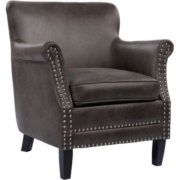 Norberg nojatuoli - Harmaa vintage PU + Huonekalujen tahranpoistoaine Norberg nojatuoli - Harmaa vintage PU + Huonekalujen tahranpoistoaine