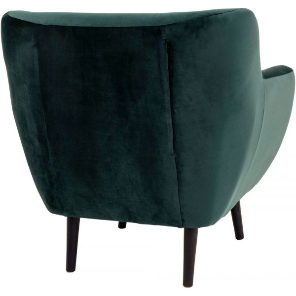 Monte-nojatuoli - tummanvihreä/musta Monte-nojatuoli - tummanvihreä/musta