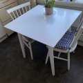 Asiakaskuva Dalsland taitettava pöytä 80-105 cm - Valkoinen