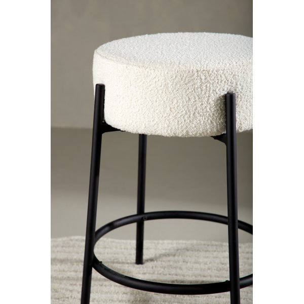 Tucson baarijakkara 60 cm - Valkoinen Tucson baarijakkara 60 cm - Valkoinen