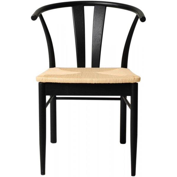 Chiba ruokapöydän tuoli - Mustaksi lakattu tammi Chiba ruokapöydän tuoli - Mustaksi lakattu tammi