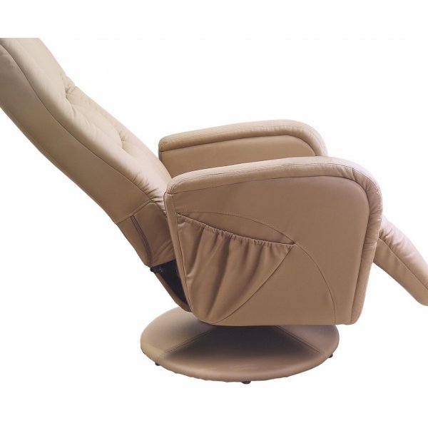 Recliner-nojatuoli Bibi - Beige PU