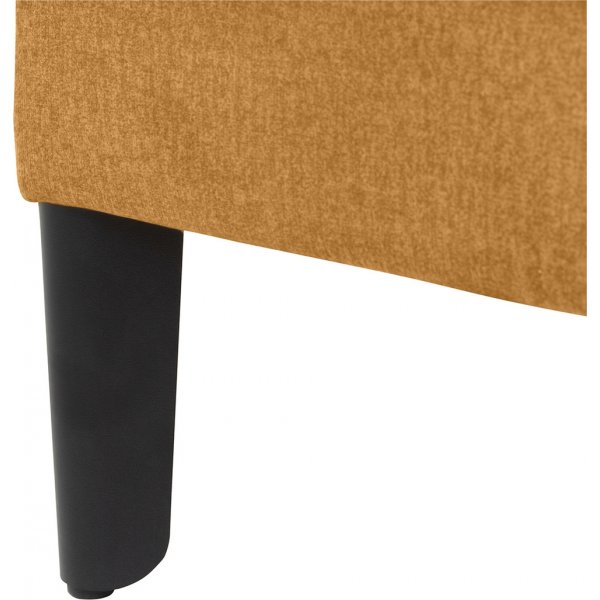 Sentila 3-istuttava vuodesohva - Keltainen