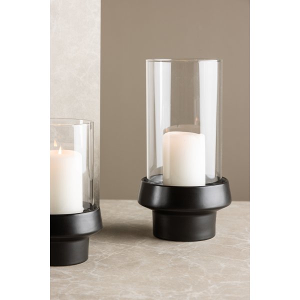 Davida lyhty 15 x 29 cm - Musta Davida lyhty 15 x 29 cm - Musta