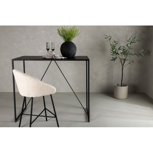 Brea bar pöytä 120 x 60 cm - Musta Brea bar pöytä 120 x 60 cm - Musta