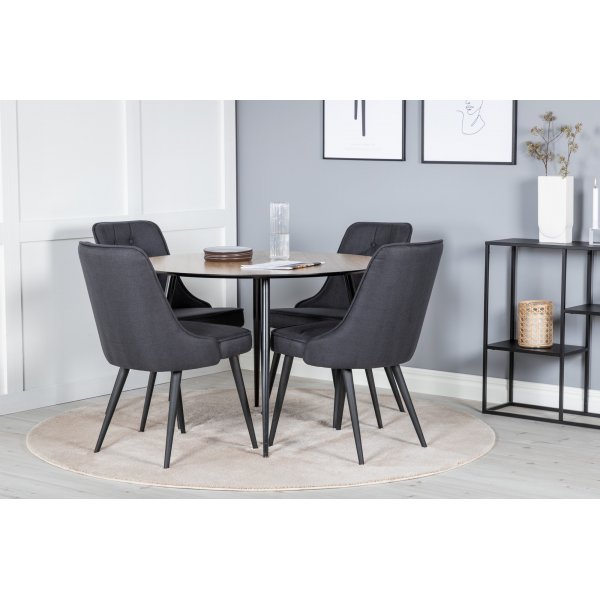 Alice Deluxe -ruokailutuoli - musta Alice Deluxe -ruokailutuoli - musta