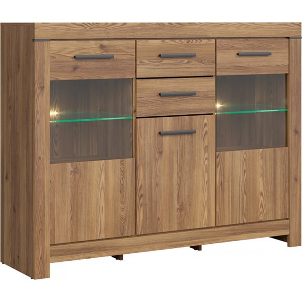 Balin-vitriinikaappi - lehtikuusi Balin-vitriinikaappi - lehtikuusi