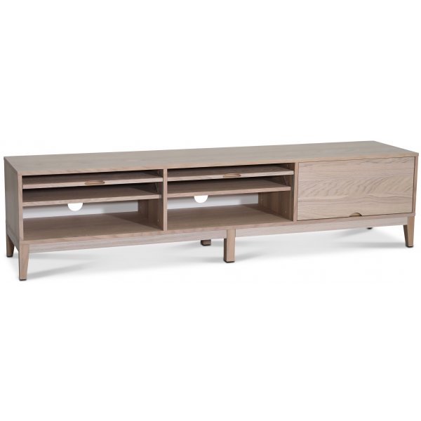 Borgholm mediapenkki 188 cm XL - Whitewash Borgholm mediapenkki 188 cm XL - Whitewash