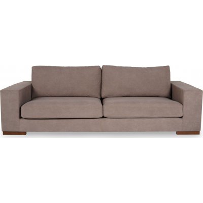 Neplus 3-istuttava sohva - ruskea