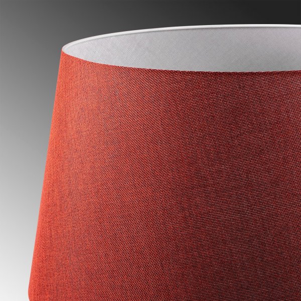 Kolmijalkainen lattiavalaisin - Valkoinen/punainen