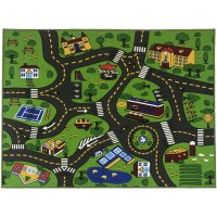 Lasten matto Liikennematto 4 Tuftattu - 133x175 cm