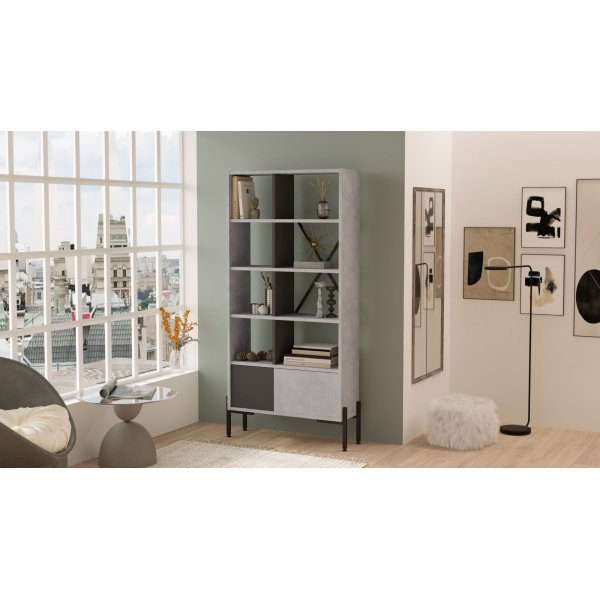 Bruno kirjahylly - antrasiitti Bruno kirjahylly - antrasiitti