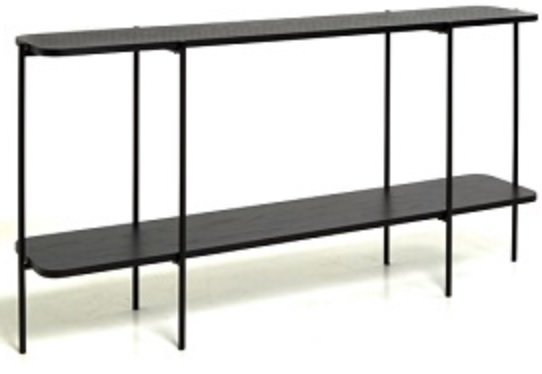 Novis-konsolipöytä 150 cm - Mustaksi petsattu saarni Novis-konsolipöytä 150 cm - Mustaksi petsattu saarni