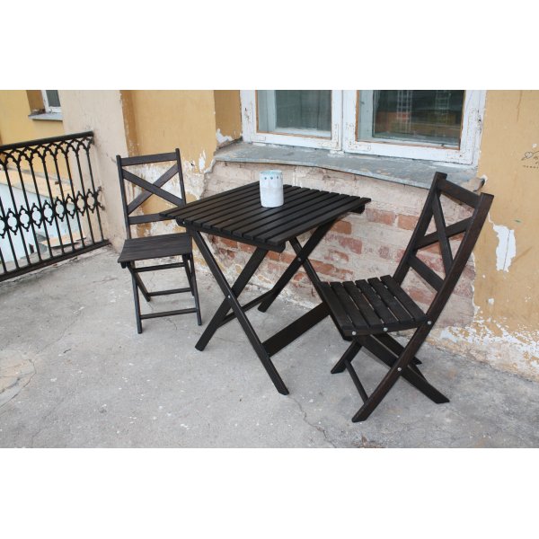 Wilma ruokapöytä 65 x 65 cm - Musta Wilma ruokapöytä 65 x 65 cm - Musta