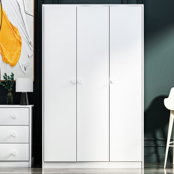 Life-vaatekaappi - valkoinen Life-vaatekaappi - valkoinen