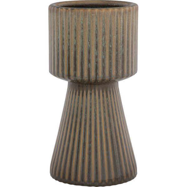 Kuglu ruukku Ruskea/sininen 15 cm