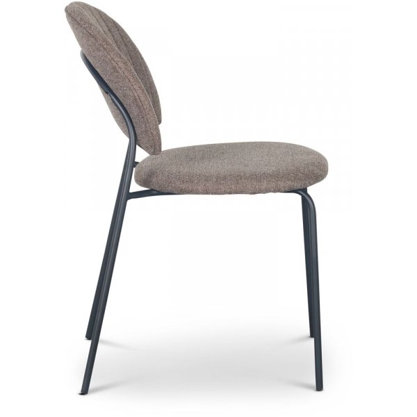 Hogrän tuoli - Ruskea kangas/musta Hogrän tuoli - Ruskea kangas/musta