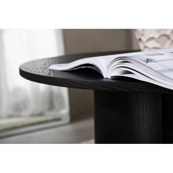 Olivia sohvapöytä Ø80 cm - Musta Olivia sohvapöytä Ø80 cm - Musta