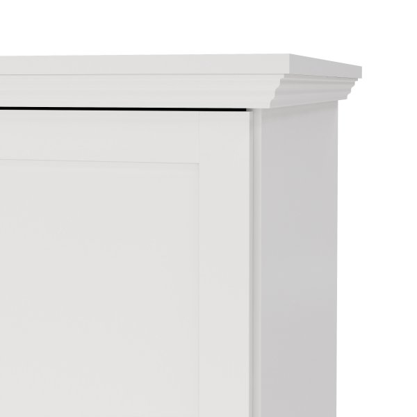 Pohjoismainen vaatekaappi kahdella ovella