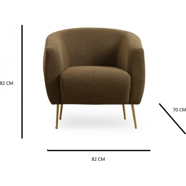 Eses nojatuoli - Vihreä Eses nojatuoli - Vihreä