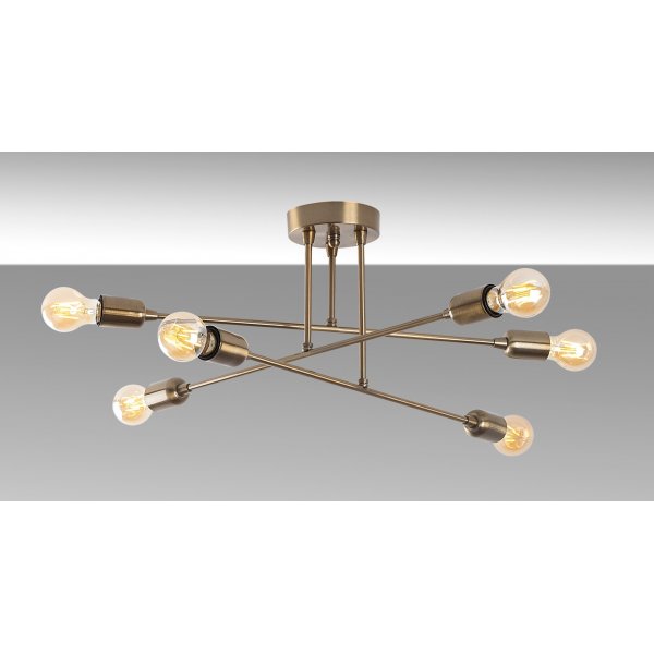 Leveä kattovalaisin 1504 - Vintage Leveä kattovalaisin 1504 - Vintage