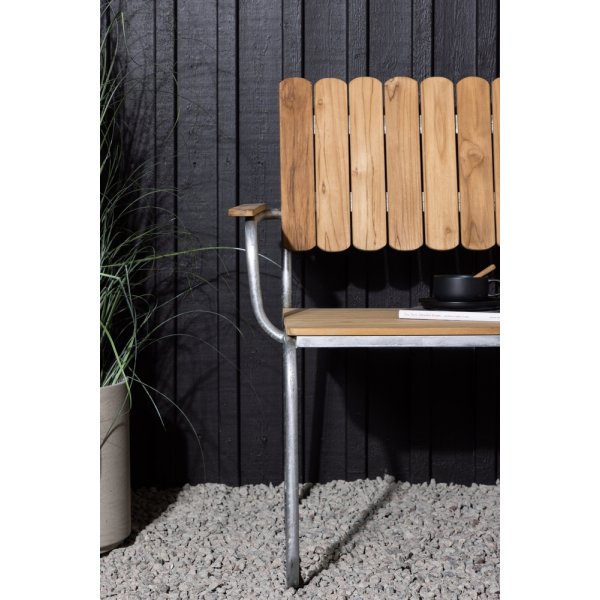 Mllan-puutarhasohva tiikki