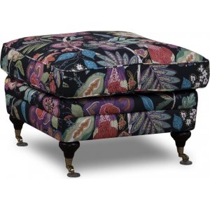 Howard Spirit Footstool - Eden Parrot Black Howard Spirit Footstool - Eden Parrot Black