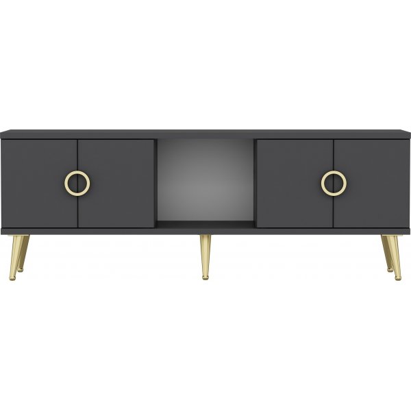 Sentin mediapenkki - antrasiitti Sentin mediapenkki - antrasiitti