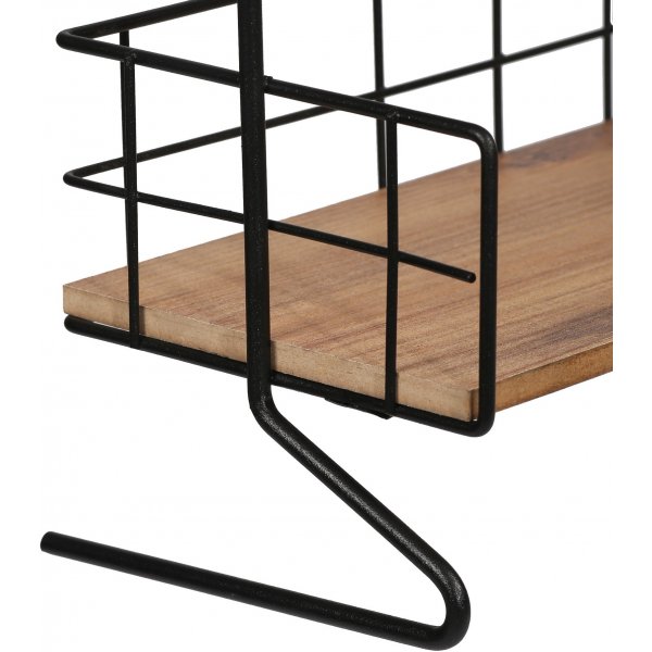 Muu hylly - Ruskea/musta Muu hylly - Ruskea/musta