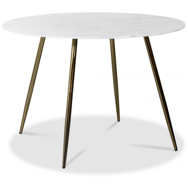 Art- ruokapyt 110cm - Marmorilasi / Messinki