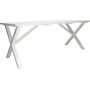 Ruokapyt Scottsdale 190 cm - Valkoinen