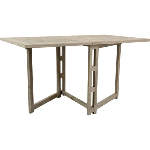 Salt taittopyt 140 cm - Harmaa tiikki