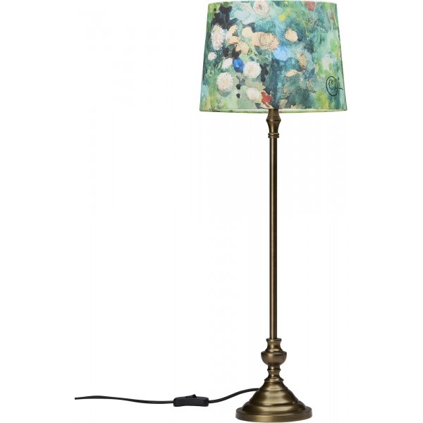 Andrea Blomster pöytävalaisin - Antiikki messinki Andrea Blomster pöytävalaisin - Antiikki messinki