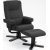 Recliner-nojatuoli Oslo rahilla - Cortina musta