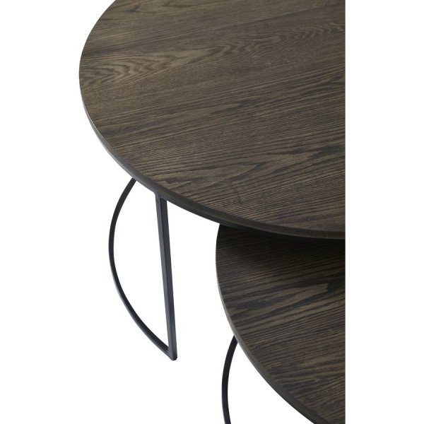 Muran sohvapyt - Tummanruskea tammiviilu