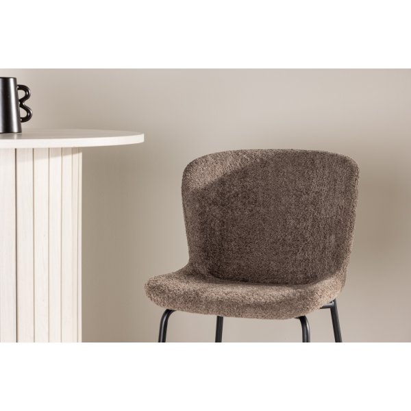 Modesto baarijakkara - Ruskea boucle