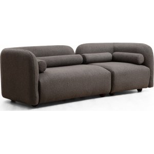 Victoria 3-istuttava sohva - harmaa