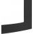 Noville/Elki sohvapyt 121 x 56 cm - Musta