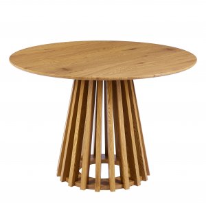 Inez pyöreä ruokapöytä Ø120 cm - Tammi Inez pyöreä ruokapöytä Ø120 cm - Tammi