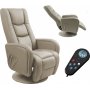 Bibi lepotuoli hieronnalla - beige PVC