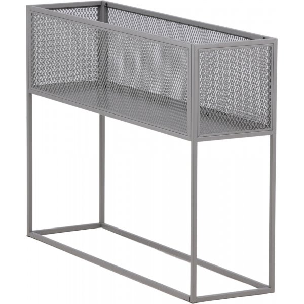 Teo kohokuviohylly - Vaaleanharmaa Teo kohokuviohylly - Vaaleanharmaa