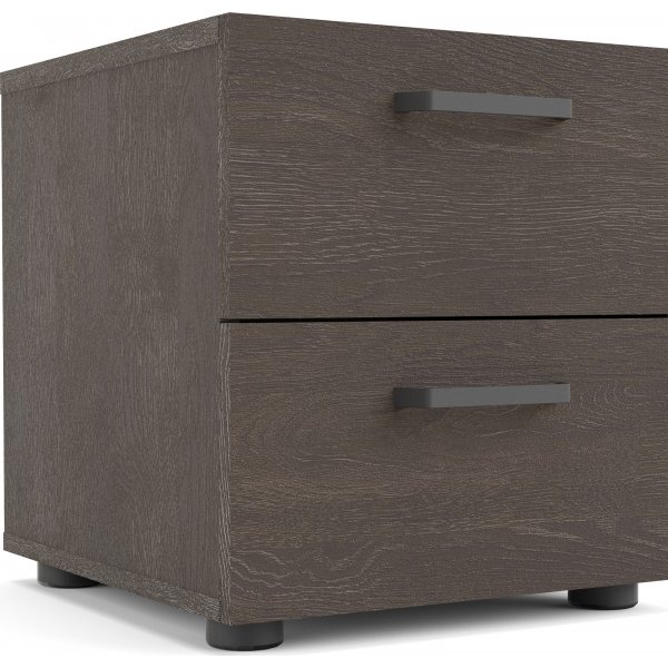 Dallasin yöpöytä - tummanruskea Dallasin yöpöytä - tummanruskea