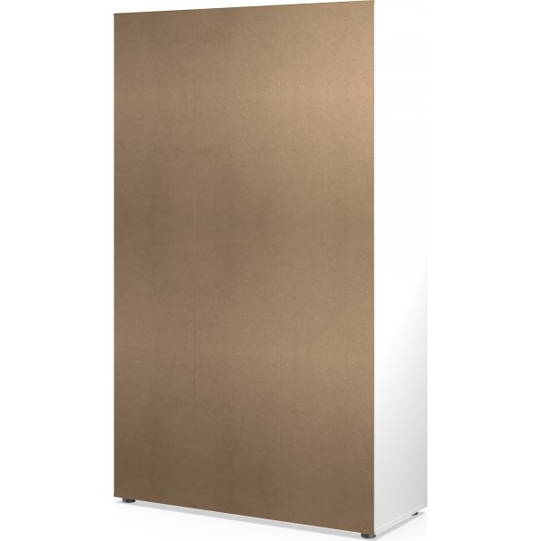 Pepe vaatekaappi 3 ovella - Valkoinen Pepe vaatekaappi 3 ovella - Valkoinen