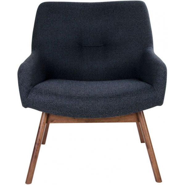 Lontoon nojatuoli - tummanharmaa/phkin