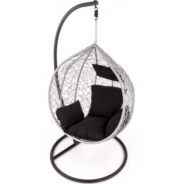 Ovo riipputuoli - Musta/harmaa + Huonekalujen tekstiilien hoito Ovo riipputuoli - Musta/harmaa + Huonekalujen tekstiilien hoito