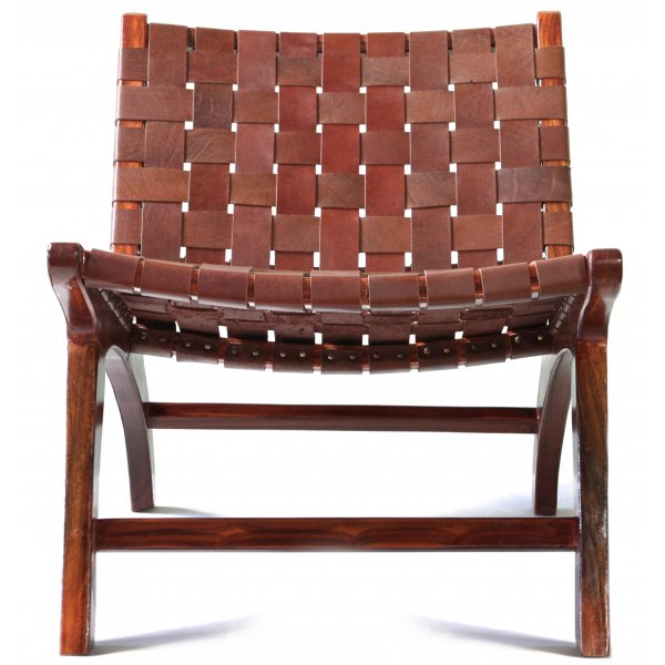 Nojatuoli Porto - Ruskea nahka + Huonekalujen tekstiilien hoito Nojatuoli Porto - Ruskea nahka + Huonekalujen tekstiilien hoito